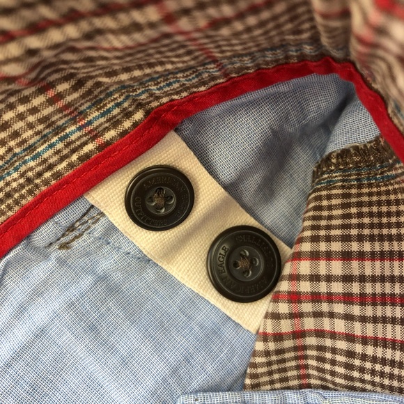 American Eagle women’s check plaid shorts Size 0 - Picture 6 of 7